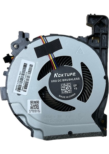 Hp ile Uyumlu 15-CX0019NT (4PS48EA), 15-CX0026NT (5ET08EA) Uyumlu Cpu Fan, Işlemci Sol Fanı