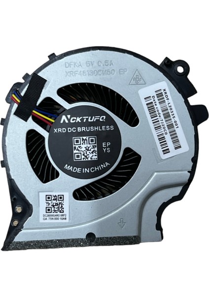 Hp ile Uyumlu 15-CX0032NT (5QQ15EA), 15-CX0038NT (8KY27EA) Gpu Fan, Ekran Kartı Fanı Sağ Fan