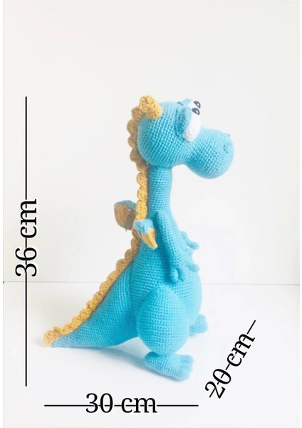 Quezz Quality Amigurumi El Örgüsü Ejderha