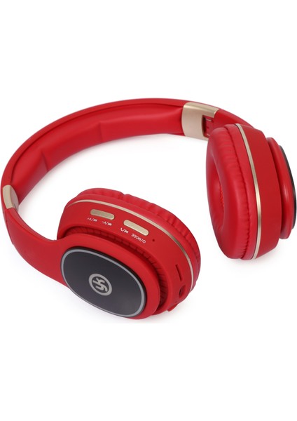 SR811 Kablosuz Rgb LED Işıklı Bluetooth Stereo Kulak Üstü Kulaklık Bt 5.0 +Edr