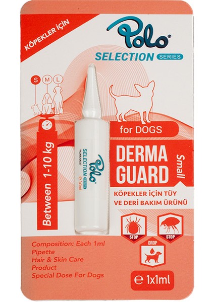 Köpek Parazit Tüy Deri Bakım Ürünü Small 1 ml