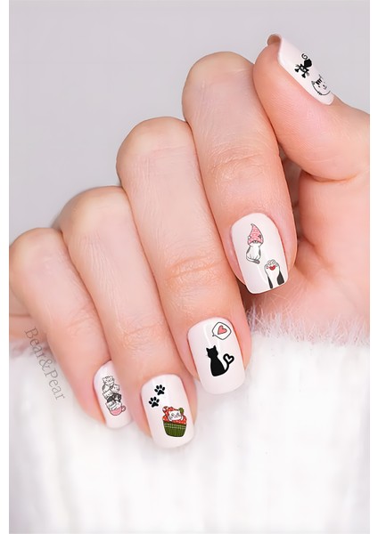 Tırnak Dövmesi Nail Art Kedi Tırnak Dövme Tattoo fiyatları