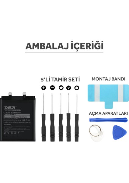 Xiaomi Redmi Note 11 Pro 5g / Poco X4 Pro Uyumlu Mucize Batarya BN5E