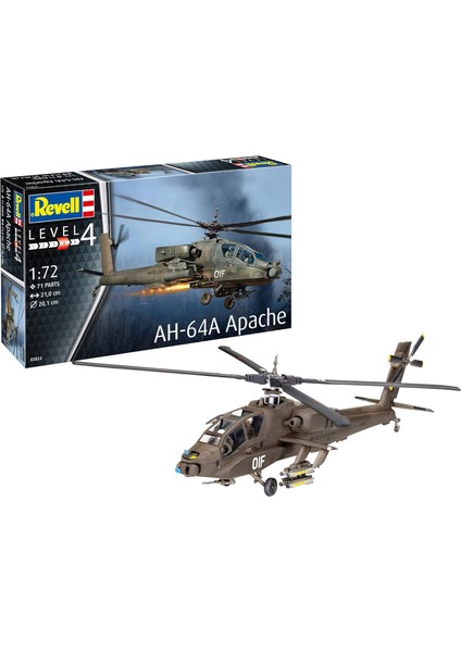 Mg Store AH-64A Apache Model Kit Uçak