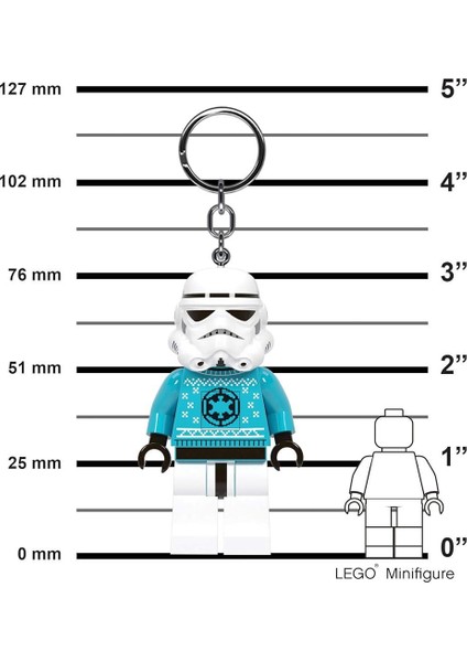 Star Wars KE174H Stormtrooper Holiday Sweater LED Key Chain