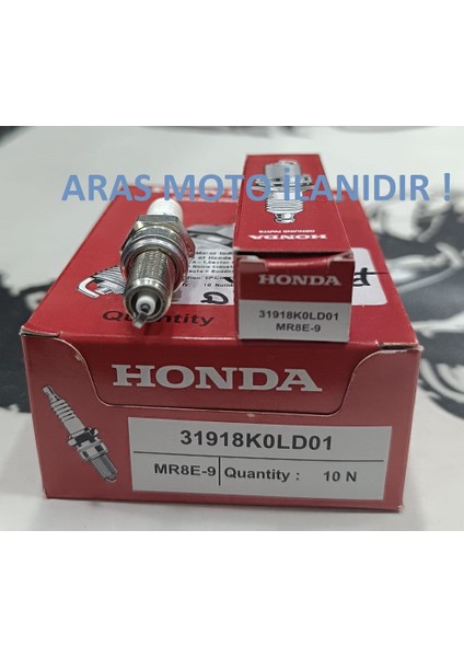 Honda Dio 110 Buji Orjinal Servis Kodlu MR8E-9 Ngk Tüm Yıllara Uygun -Arasmoto