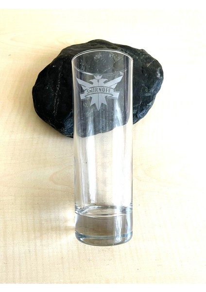 1 Adet Beyaz Smirnoff Votka Bardağı