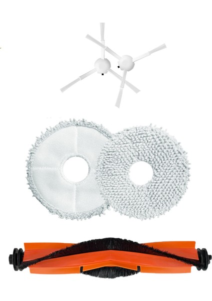 Xiaomi Robot Vacuum S10 Plus (B105) Uyumlu Mop Ana Fırça Yan Fırça Seti