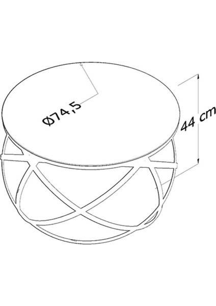 Cosmos Orta Sehpa