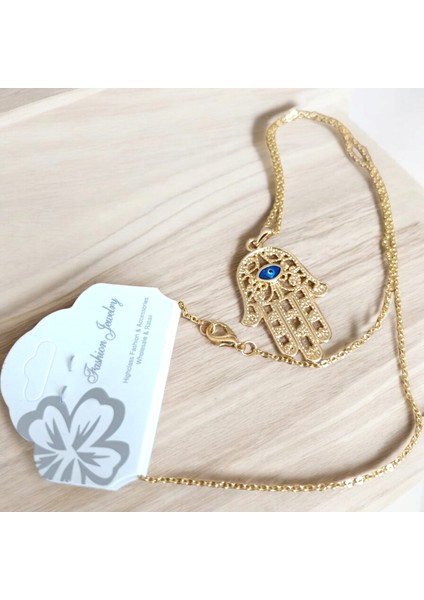 Fatma Ana Eli Figürlü Gold Kolye Gold Zincir Kolye Hediyelik Eşya Sevgili Kolye Sevgiliye Özel Hediye fiyatları