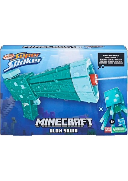 Nerf Super Soaker Minecraft Glow Squid