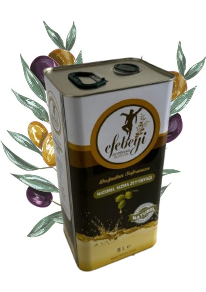 Naturel Sızma Zeytinyağı 5 lt