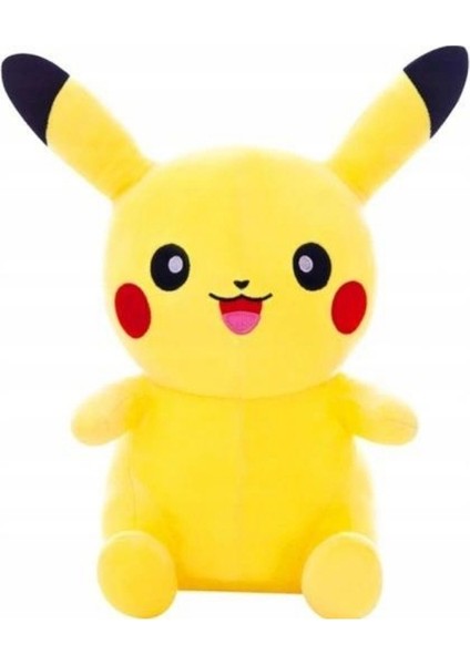 Pokemon Go Pikachu Peluş Karakter Figür Oyuncak Pikaçu Uyku Oyun Arkadaşı