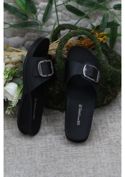 Oliva-8 Siyah Rahat Ortapedik Kadın Terlik indirimleri