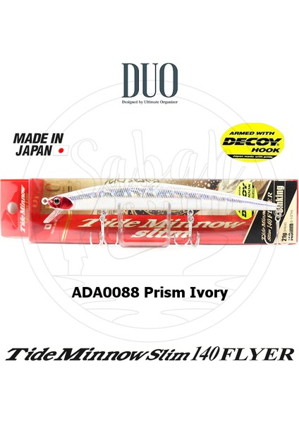 Tide Minnow Slim 140 Flyer ADA0088 Prism Ivory