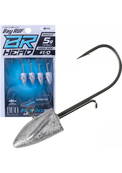 Bay Ruf Br Head Jighead 5gr #1/0 (4 Adet)