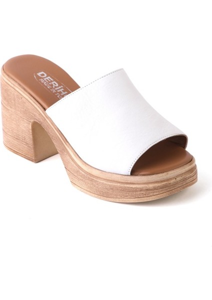 Kadın Deri Topuklu Terlik fiyatları