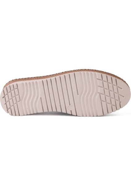 Deriholl Beyaz Kadın Deri Saraçlı Ayakkabı fırsatları