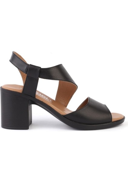 Kadın Deri Topuklu Sandalet modelleri