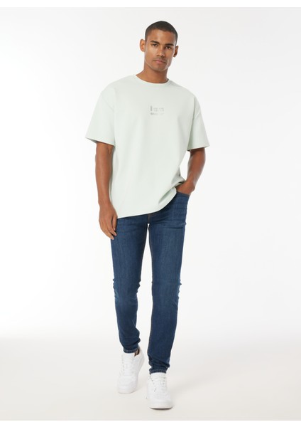 Normal Bel Skinny Fit Koyu Lacivert Erkek Denim Pantolon L736147401 Malone Jean Pantolon fiyatları