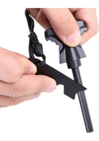 Survival Ateş Başlatıcı Magnezyum Çubuk Taş Hayatta Kalma Kiti fırsatları