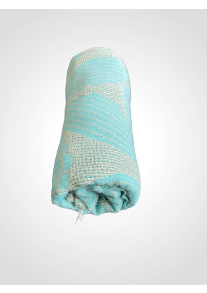 Kavak Ağacı Lifinden El Dokuması Midye Desen, Jakarlı, Premium Kalite, Peştemal, Plaj Havlusu, Pareo fiyatları