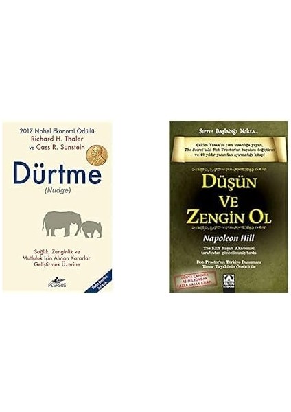 Dürtme - Düşün ve Zengin Ol 2 Kitap