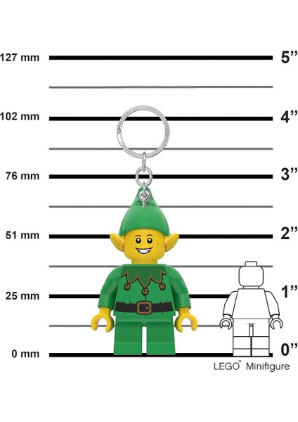 Minifigures KE181H Elf LED Key Chain