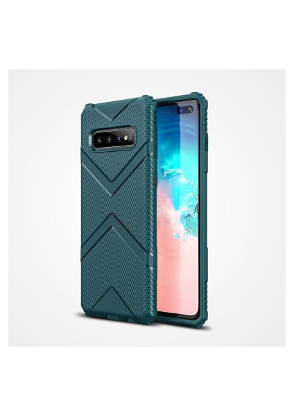 Samsung Galaxy S10 Plus Kılıf Ultra Koruma Sağlayan Hank Silikon Kapak