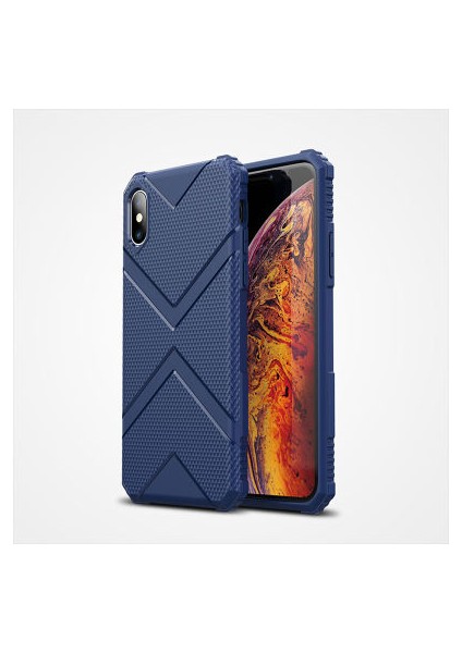 iPhone Xs Max Kılıf Ultra Koruma Sağlayan Hank Silikon Kapak