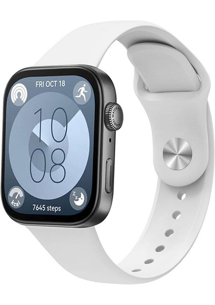 Huawei Watch Fit 3 Soft Dayanıklı Silikon Yumuşak Kordon