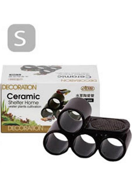 Seramik Boru ve Moss Platformu Küçük 21051