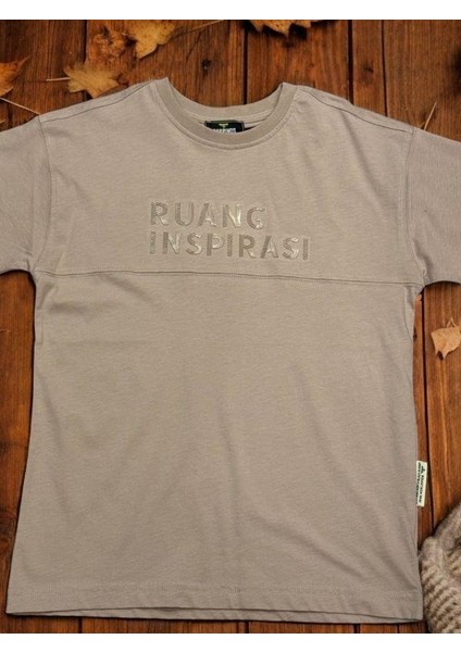 Erkek Çocuk Ruang Kabartmalı Basic Pamuklu Tshirt modelleri