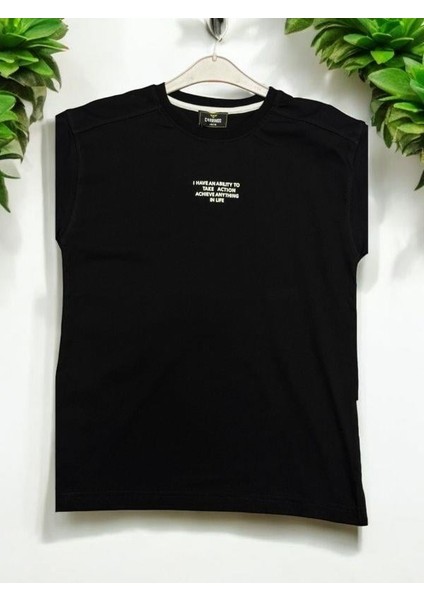 Erkek Çocuk Pamuklu I Have An Kabartma Yazılı Tshirt indirimleri