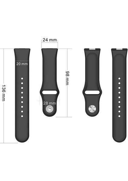 Huawei Watch Fit 3 Krd-11 22MM Silikon Kordon modelleri