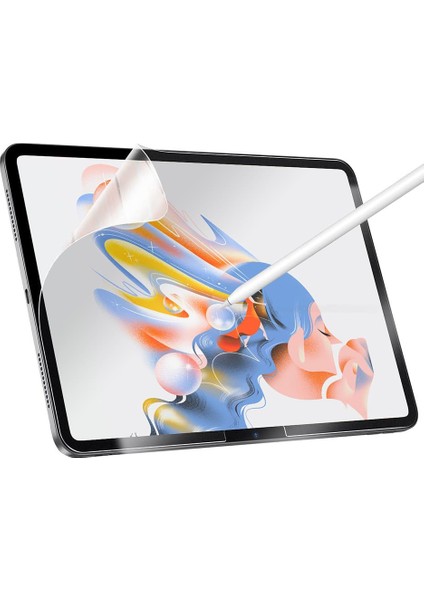 Apple iPad Pro 11 M4 2024 (Model No: A2836/A2837/A3006) ile Uyumlu Paperlike(Kağıt Hissi) Nano Esnek Ekran Koruyucu