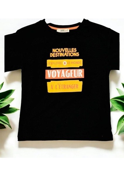Erkek Çocuk Lemonde Baskılı Pamuklu Tshirt fiyatları