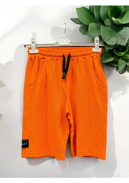 Erkek Çocuk Pamuklu Dokulu Kumaş Şort fırsatları