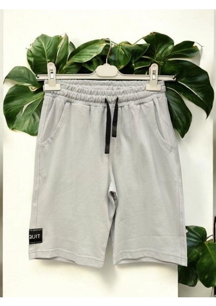 Erkek Çocuk Pamuklu Dokulu Kumaş Şort