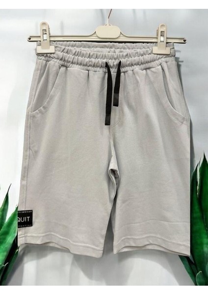 Erkek Çocuk Pamuklu Dokulu Kumaş Şort modelleri