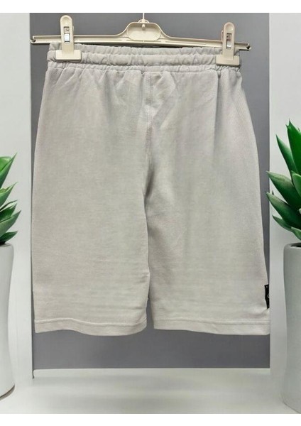 Erkek Çocuk Pamuklu Dokulu Kumaş Şort fırsatları