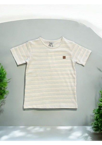 Erkek Çocuk Çizgili T-Shirt