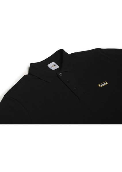 Erkek Siyah Polo Yaka Uzun Kol Tshırt modelleri