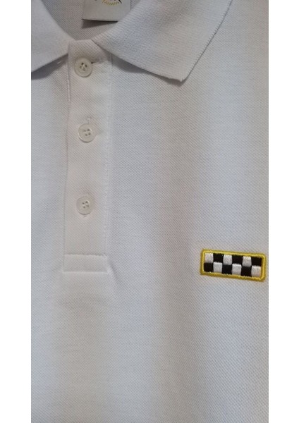 Erkek Beyaz Polo Yaka Kısa Kol Tshırt modelleri