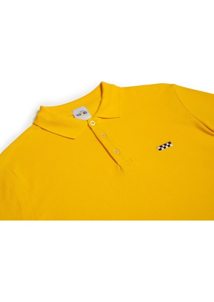 Erkek Sarı Polo Yaka Uzun Kol Tshırt modelleri