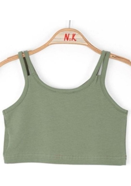 Kız Çocuk Pamuklu Peru Askılı Crop fırsatları