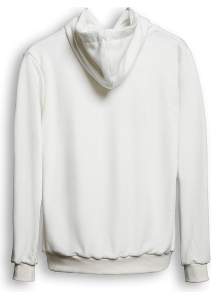 Erkek Beyaz Kapüşonlu Sweat fiyatları