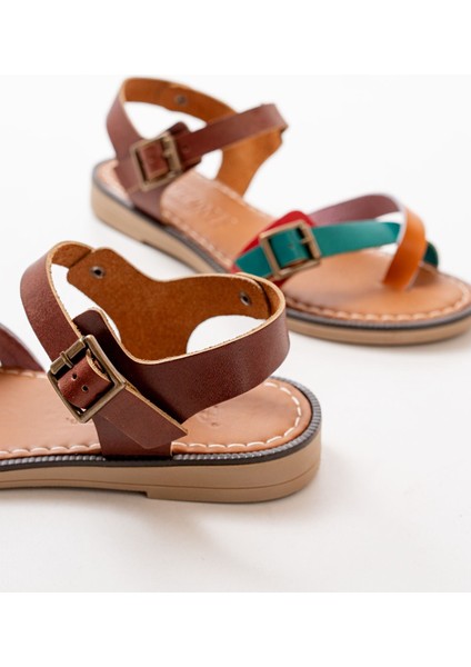 205-091 Multi Ortopedik Deri Kadın Sandalet indirimleri
