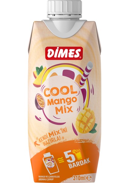 Cool Mix Mango 310 ml 3ADET , Karpuz Mix 3 Adet