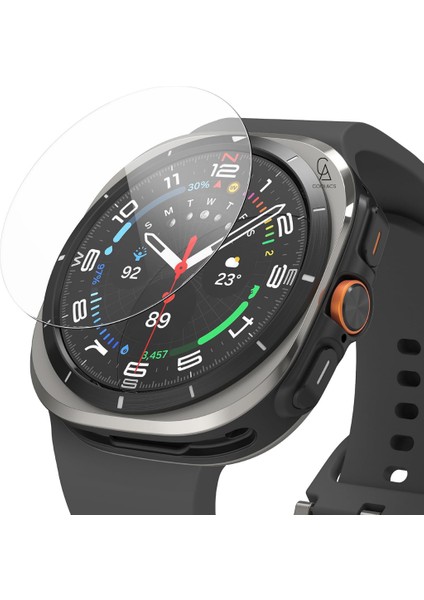 Samsung Galaxy Watch Ultra 47MM Uyumlu Ekranı Tam Kaplayan Akıllı Saat Ekran Koruyucu Pet